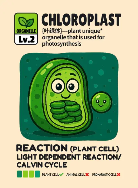 Chloroplast card