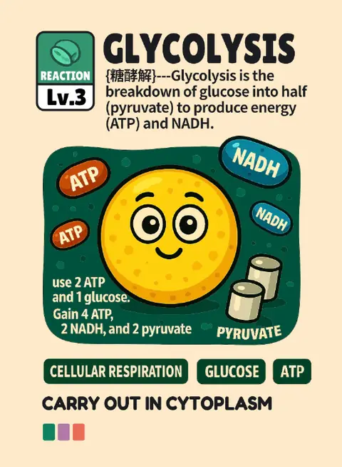 Glycolysis card