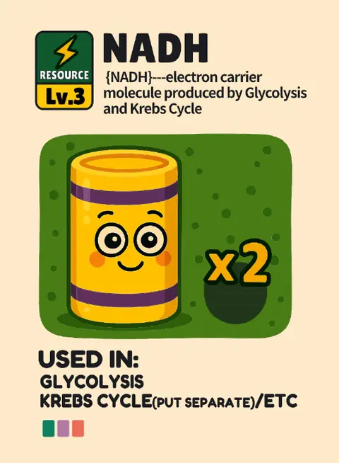 NADH card